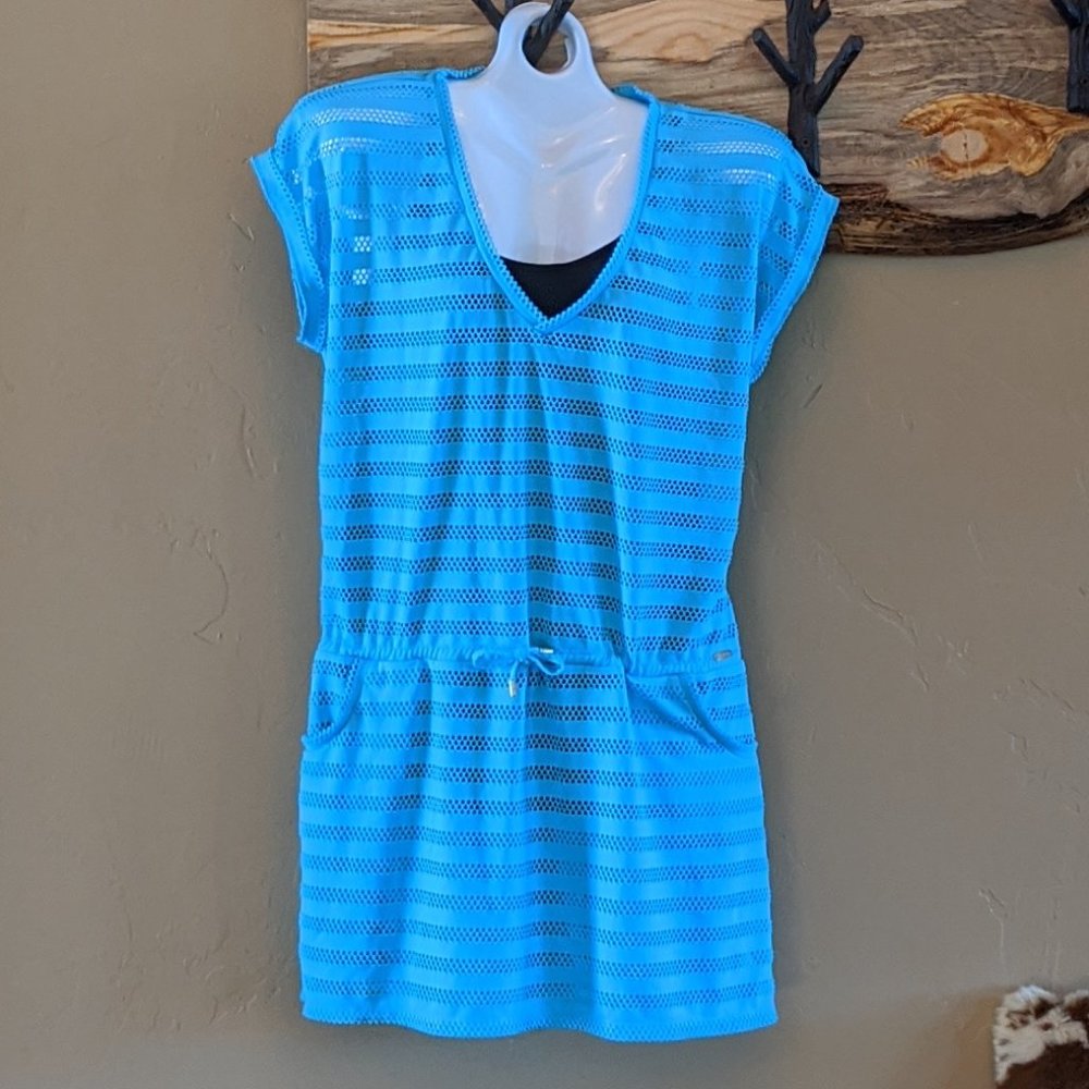 Calvin Klein size M open knit swimsuit cover-up